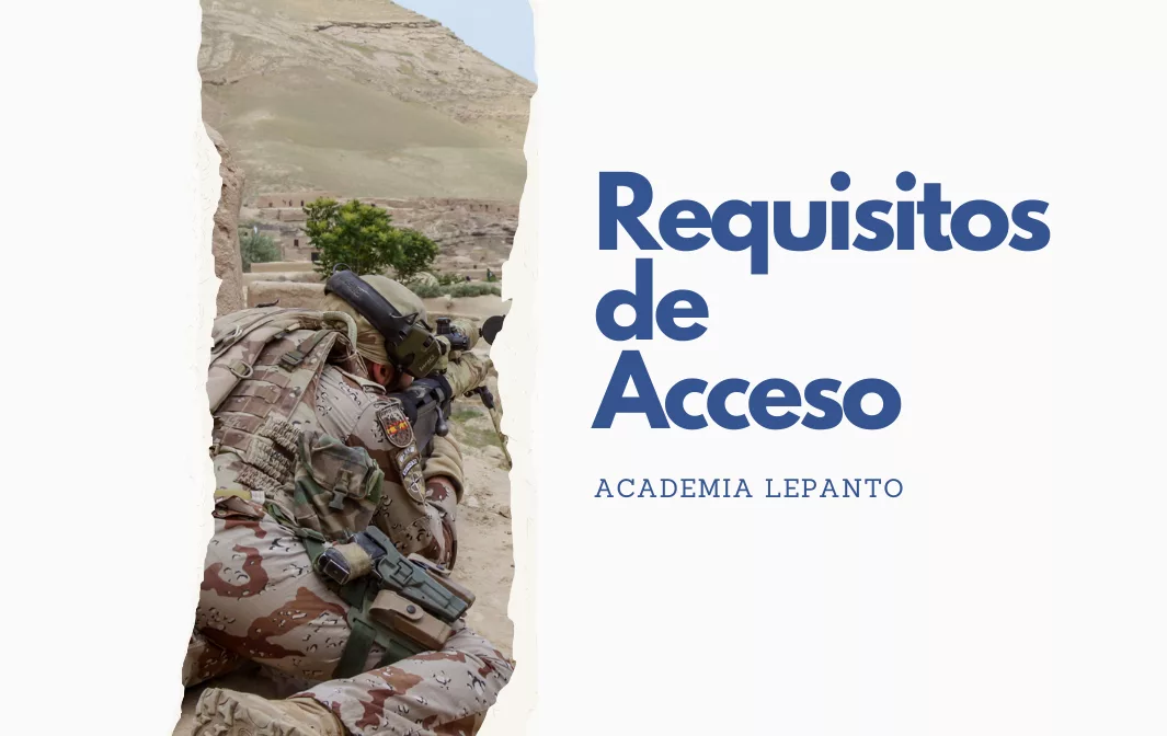 Requisitos acceso fuerzas armadas